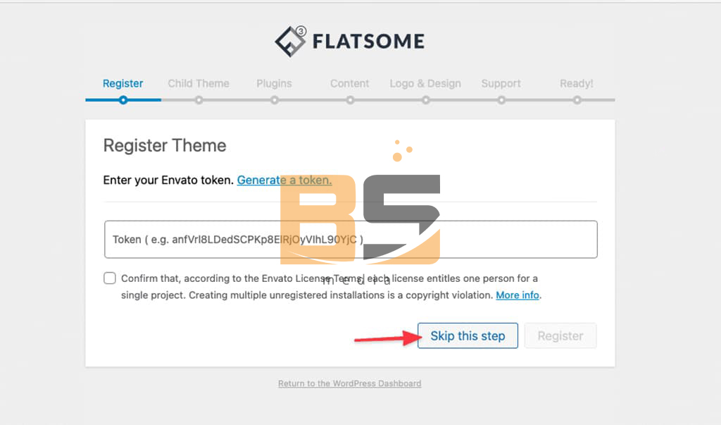 hướng dẫn kích hoạt theme flatsome bằng sql