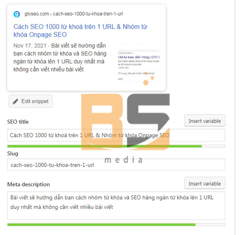 Đừng quên kiểm tra lại thẻ Meta Keywords trước khi đăng bài