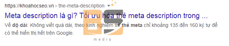 meta decscription là gì? cách seo như thế nào?