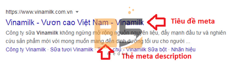 Tiêu đề (Meta) vs Thẻ Meta Description