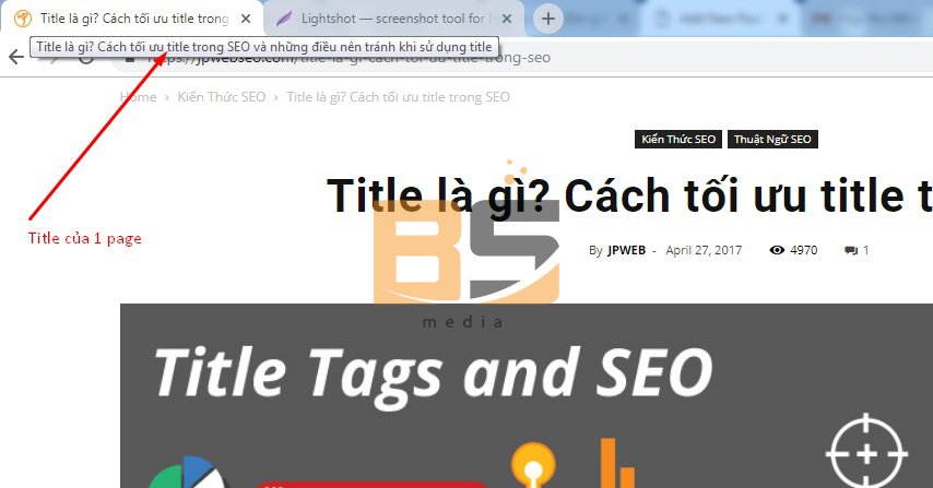 title là gì? cách tối ưu title trên google top