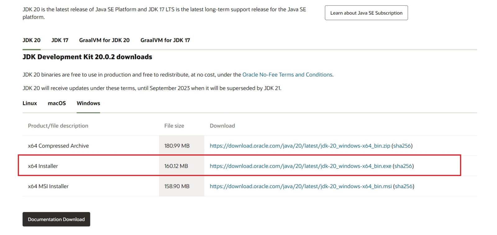 hướng dẫn download jdk dùng cho java